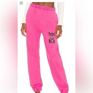 Boys Lie pink sweatpants